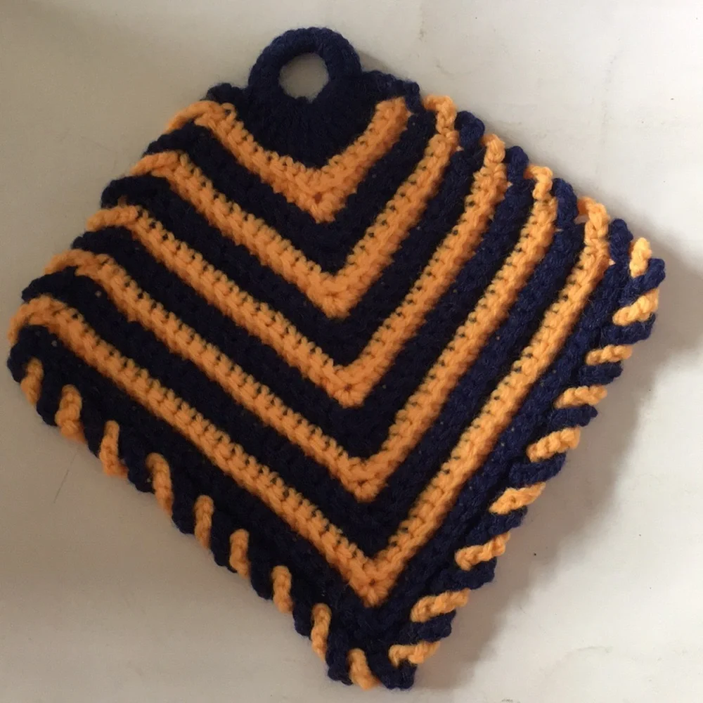 🐠 3 handcrafted potholders